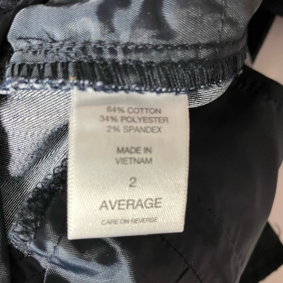 New York and Company Women’s Dress Denim Pants, Size 2 Average, Dk Blue - Picture 3 of 7